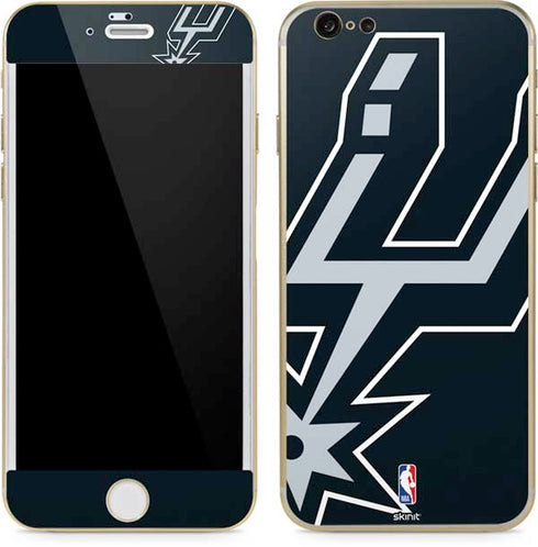 NBA San Antonio Spurs Large Logo iPhone 6/6s Skin