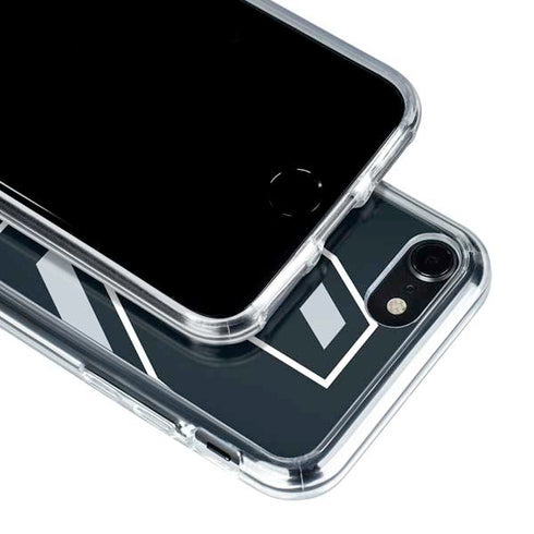 NBA San Antonio Spurs Large Logo iPhone SE (2nd & 3rd Gen) Clear Case