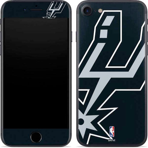 NBA San Antonio Spurs Large Logo iPhone SE (2nd & 3rd Gen) Skin