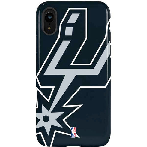 NBA San Antonio Spurs Large Logo iPhone XR Pro Case
