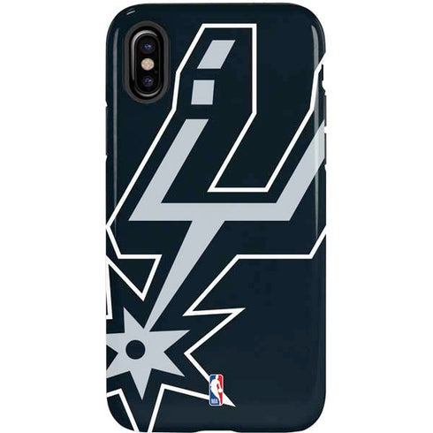 NBA San Antonio Spurs Large Logo iPhone XS Pro Case