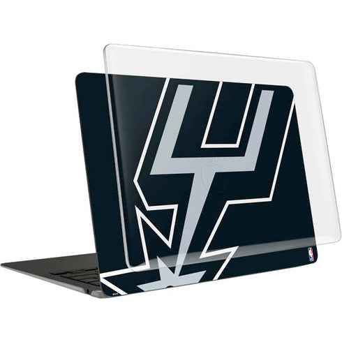 NBA San Antonio Spurs Large Logo MacBook Air 13in M1 (2021) Case plus Skin