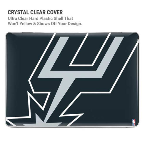 NBA San Antonio Spurs Large Logo MacBook Air 15in (2023-2025) Case plus Skin