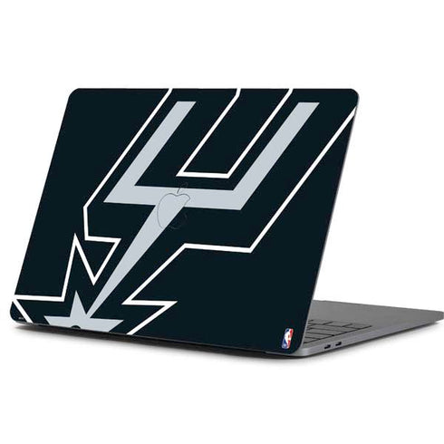NBA San Antonio Spurs Large Logo Apple MacBook Pro 13-inch Skin