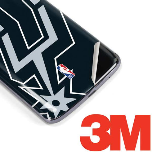 NBA San Antonio Spurs Large Logo Moto E5 Plus Skin
