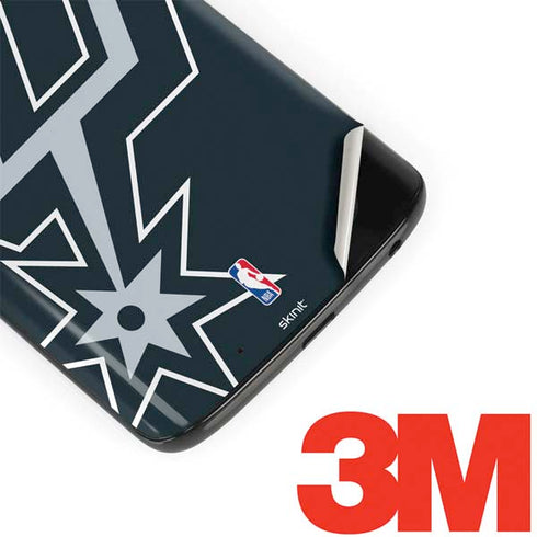 NBA San Antonio Spurs Large Logo Moto G6 Skin