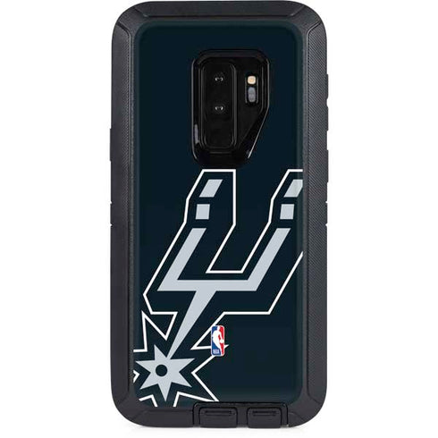 NBA San Antonio Spurs Large Logo Otterbox Defender Galaxy Skin