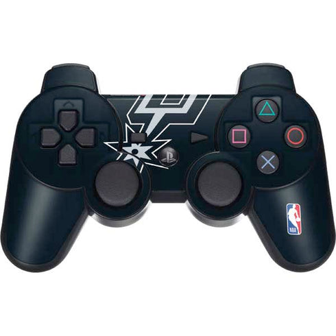 NBA San Antonio Spurs Large Logo PS3 Dual Shock wireless controller Skin