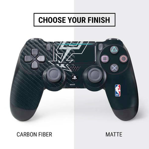 NBA San Antonio Spurs Large Logo PS4 Slim Bundle Skin