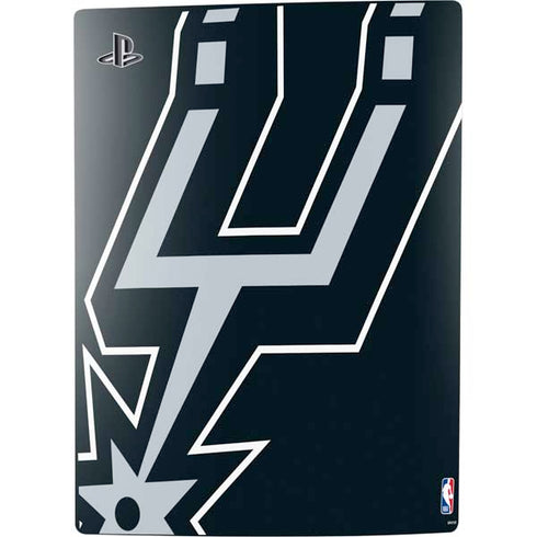 NBA San Antonio Spurs Large Logo PS5 Digital Edition Console Skin