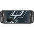 NBA San Antonio Spurs Large Logo Steam Deck Handheld Gaming Computer Skin