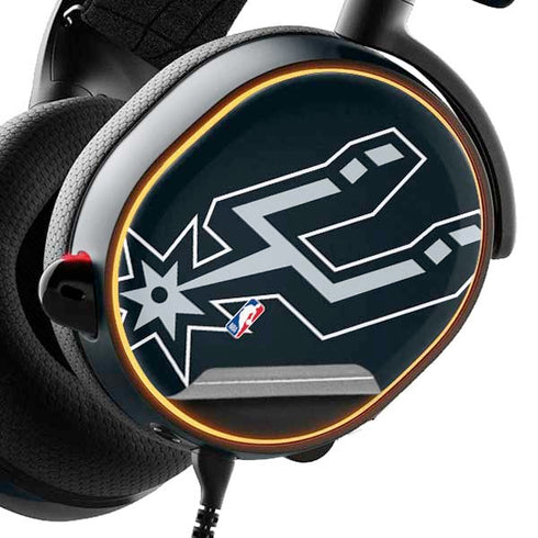 NBA San Antonio Spurs Large Logo SteelSeries Arctis 5 Skin