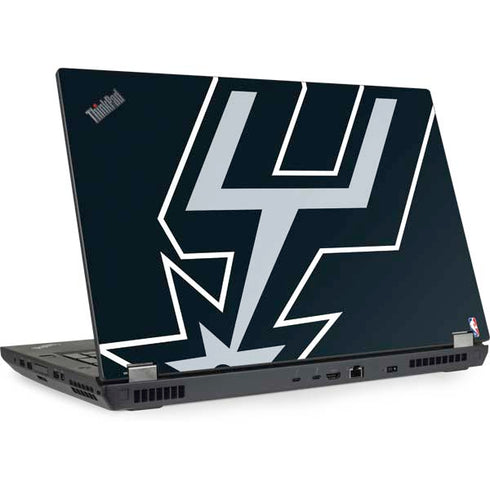 NBA San Antonio Spurs Large Logo Lenovo ThinkPad Skin