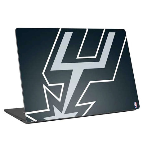 NBA San Antonio Spurs Large Logo Universal Laptop 12in (9.8 x 6.8in) Skin