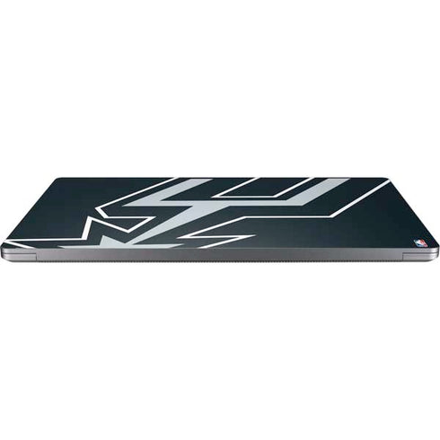 NBA San Antonio Spurs Large Logo Universal Laptop 15in (12.2 x 8.8in) Skin