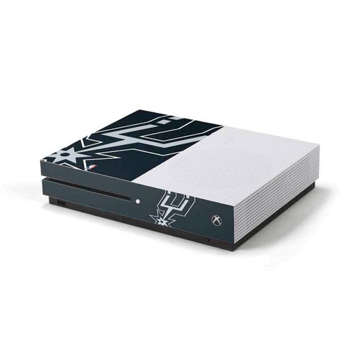 NBA San Antonio Spurs Large Logo Xbox One S Console Skin