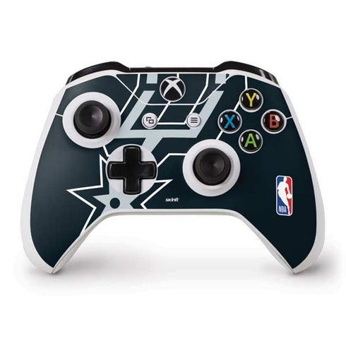 NBA San Antonio Spurs Large Logo Xbox One S Controller Skin