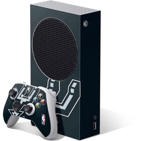 NBA San Antonio Spurs Large Logo Xbox Series S Bundle Skin