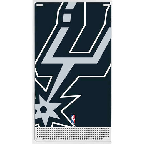 NBA San Antonio Spurs Large Logo Xbox Series S Console Skin