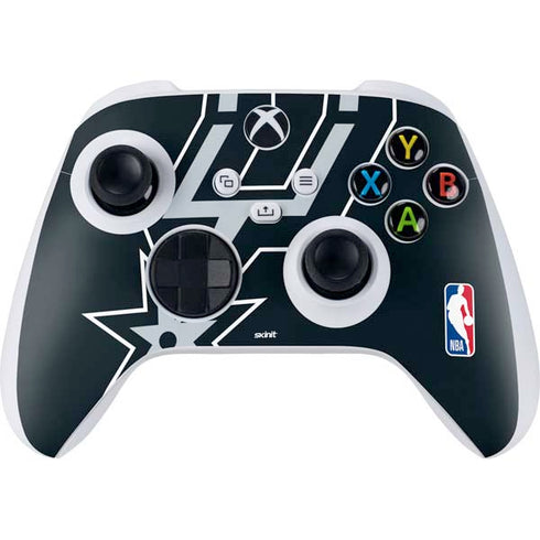 NBA San Antonio Spurs Large Logo Xbox Series S Controller Skin