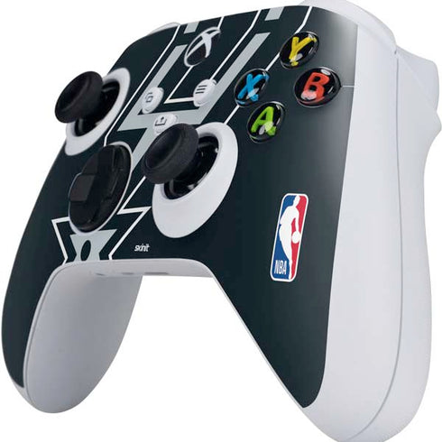 NBA San Antonio Spurs Large Logo Xbox Series S Controller Skin