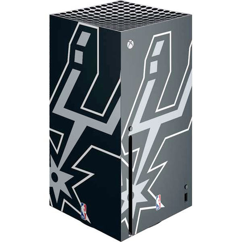 NBA San Antonio Spurs Large Logo Xbox Series X Console Skin