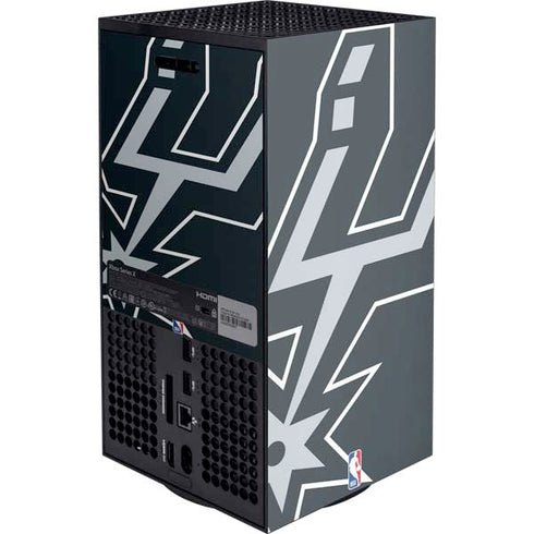 NBA San Antonio Spurs Large Logo Xbox Series X Console Skin