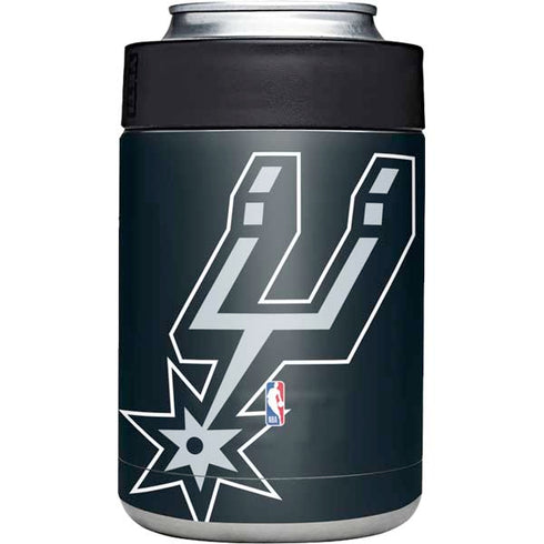 NBA San Antonio Spurs Large Logo Yeti Colster Can Insulator Skin