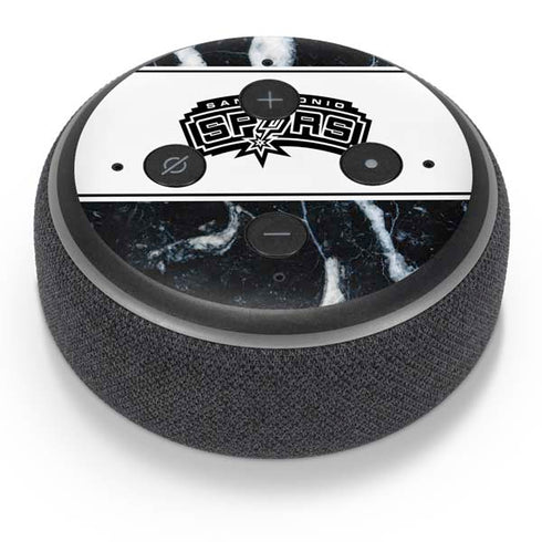 NBA San Antonio Spurs Marble Amazon Echo Dot Skin