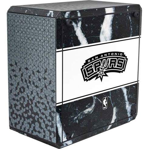 NBA San Antonio Spurs Marble Cooler Master MasterBox Q300L Mini Tower Skin