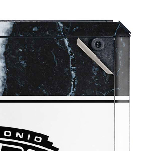 NBA San Antonio Spurs Marble Cooler Master MasterBox Q300L Mini Tower Skin