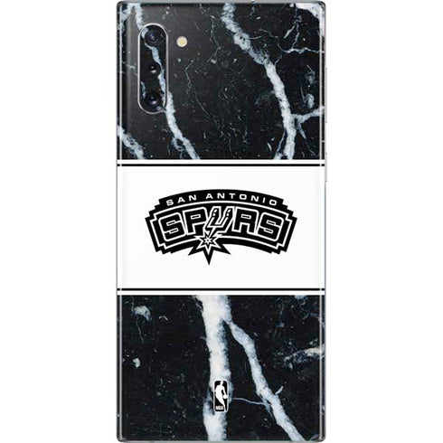 NBA San Antonio Spurs Marble Galaxy Note 10 Skin