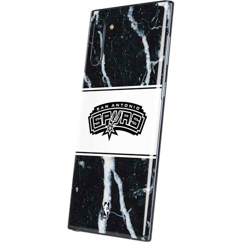 NBA San Antonio Spurs Marble Galaxy Note 10 Skin