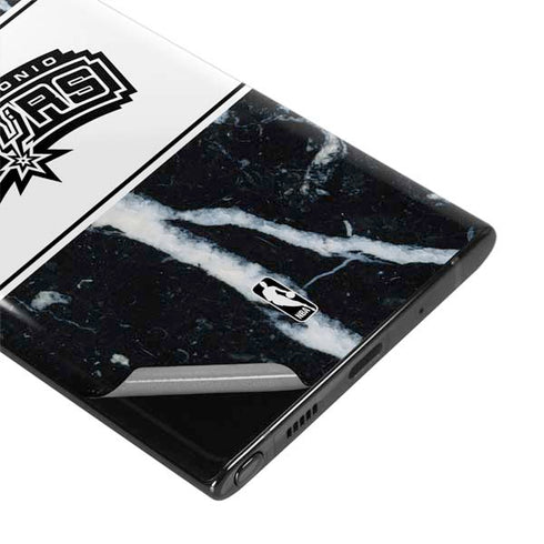 NBA San Antonio Spurs Marble Galaxy Note 10 Skin