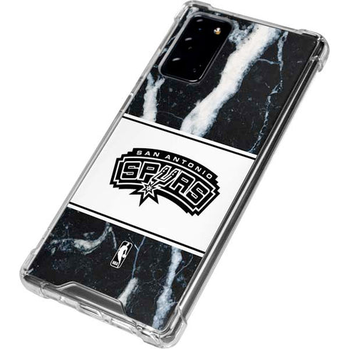 NBA San Antonio Spurs Marble Galaxy Note20 5G Clear Case