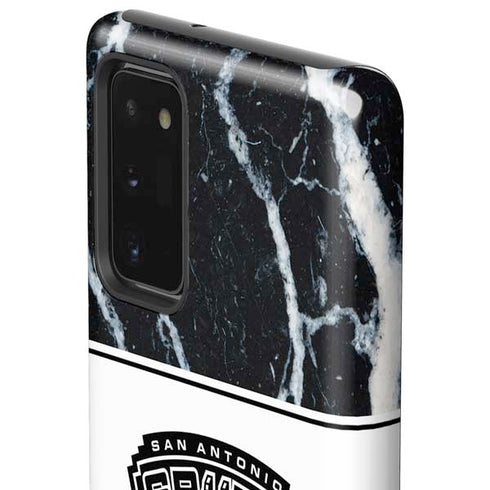 NBA San Antonio Spurs Marble Galaxy Note20 5G Pro Case