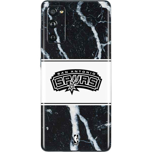 NBA San Antonio Spurs Marble Galaxy S20 Fan Edition Skin