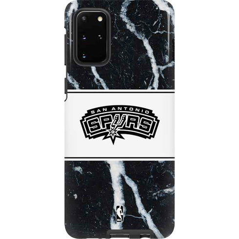 NBA San Antonio Spurs Marble Galaxy S20 Plus Pro Case