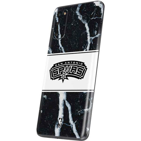 NBA San Antonio Spurs Marble Galaxy S20 Skin
