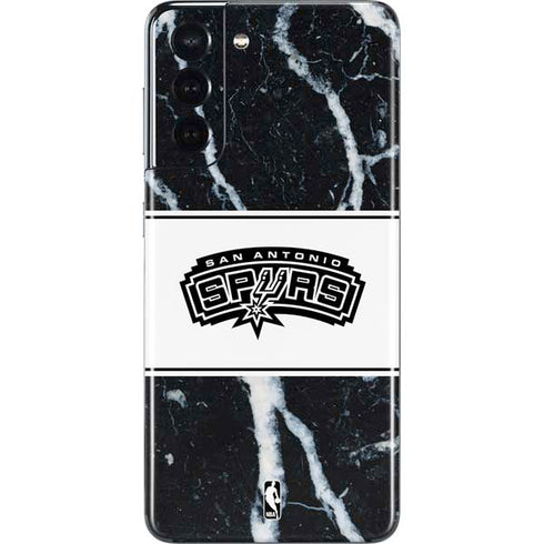 NBA San Antonio Spurs Marble Galaxy S21 5G Skin