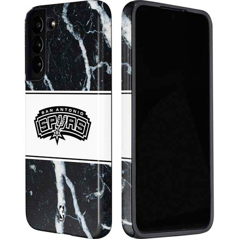 NBA San Antonio Spurs Marble Galaxy S22 Plus Pro Case