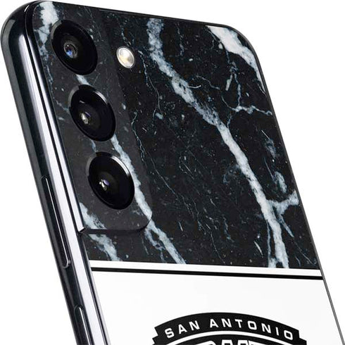 NBA San Antonio Spurs Marble Galaxy S22 Plus Skin