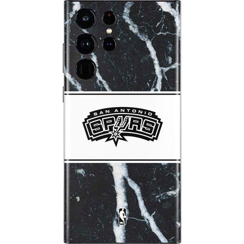 NBA San Antonio Spurs Marble Galaxy S22 Ultra Skin
