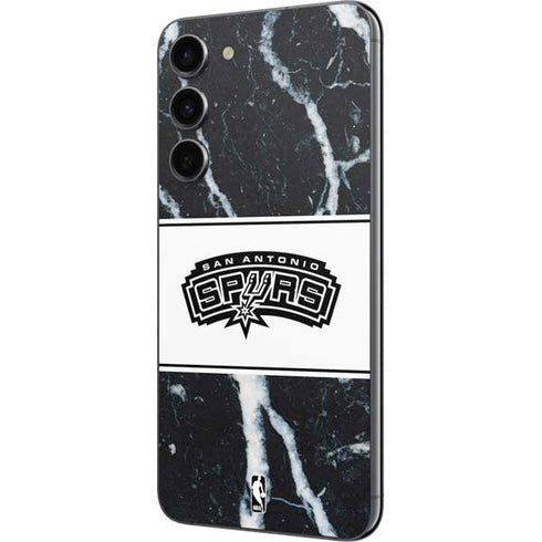 NBA San Antonio Spurs Marble Galaxy S23 Plus Skin