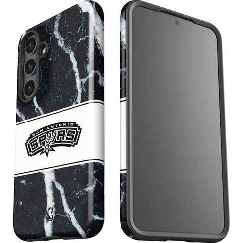 NBA San Antonio Spurs Marble Galaxy S24 Impact Case