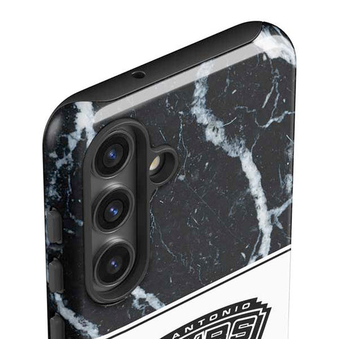 NBA San Antonio Spurs Marble Galaxy S24 Plus Impact Case