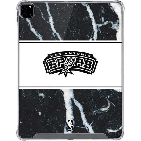 NBA San Antonio Spurs Marble iPad Pro 12.9in (2020) Clear Case