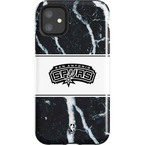 NBA San Antonio Spurs Marble iPhone 11 Impact Case