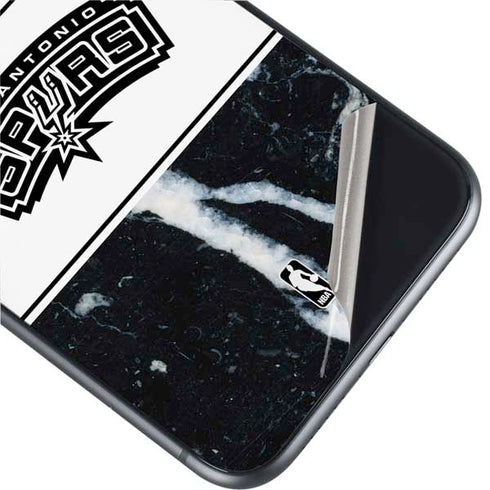 NBA San Antonio Spurs Marble iPhone 11 Skin