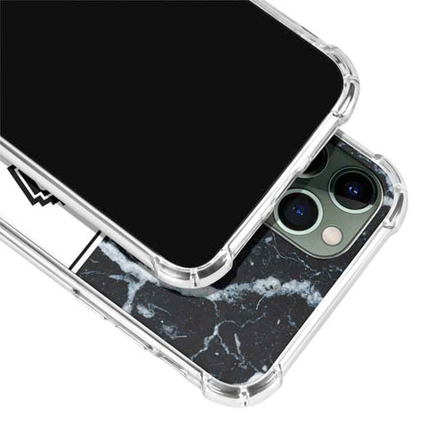 NBA San Antonio Spurs Marble iPhone 12 Pro Clear Case